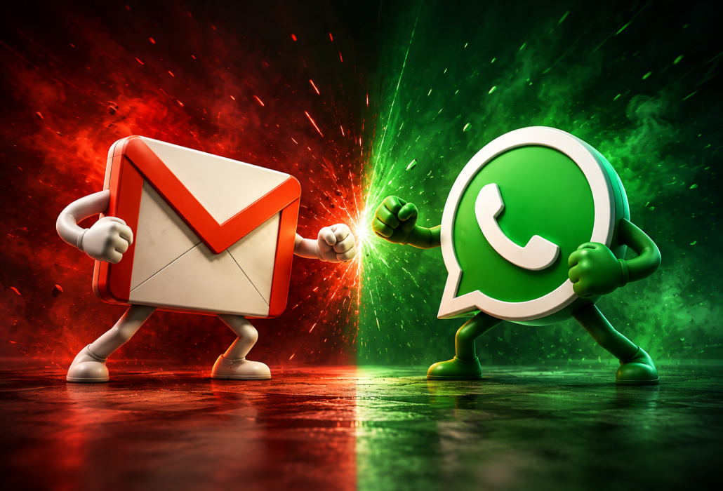 Email Marketing vs Whatsapp Marketing: qual faz mais sentido em 2026? Descubra como o Whatsapp Marketing vai revolucionar as suas vendas