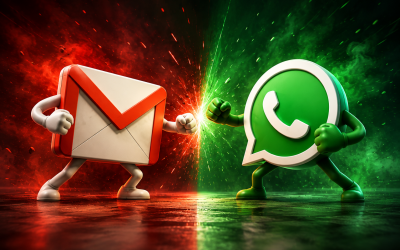 Email Marketing vs Whatsapp Marketing: qual faz mais sentido em 2026? Descubra como o Whatsapp Marketing vai revolucionar as suas vendas