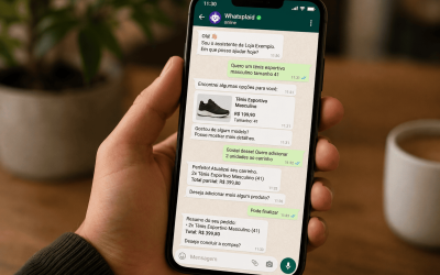 Loja no WhatsApp com IA: venda completa sem sair da conversa e fidelizar clientes